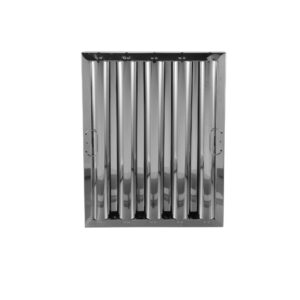 Type VI 20" H x 16" W x 1-3/4" D Stainless Steel Baffle Grease Filter