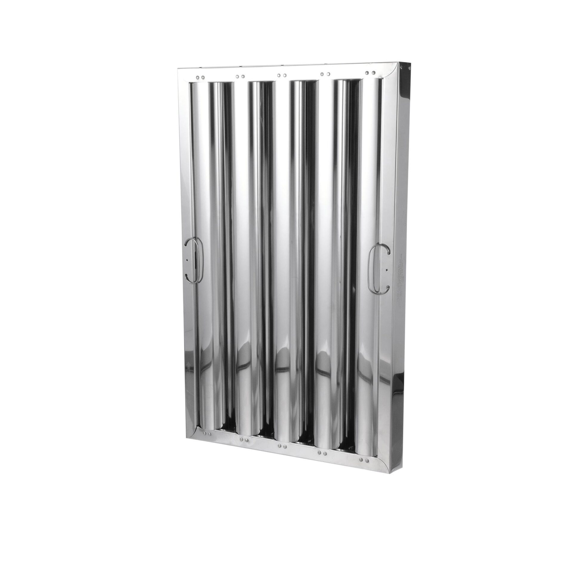 Type VI 25" H x 16" W x 1-3/4" D Stainless Steel Baffle Grease Filter - Image 5